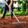 Грабли металлические GARDENA ERGO 37 см 40-100